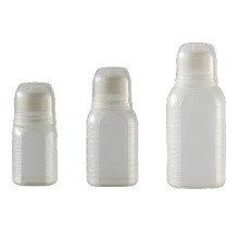 Bouteille en plastique ronde de 30ml / 60ml / 100ml pour le soin de cheveux